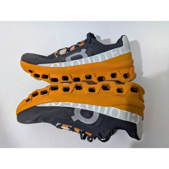 On Cloud Monster Sneakers Shoes Cloudmonster Lace Up Running Mens 9.5 READ - Picture 11 of 16